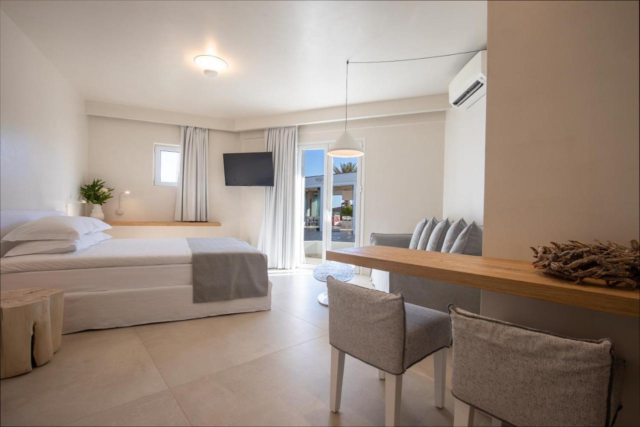 Akrogiali Beach Hotel Apartments Malia  Bagian luar foto